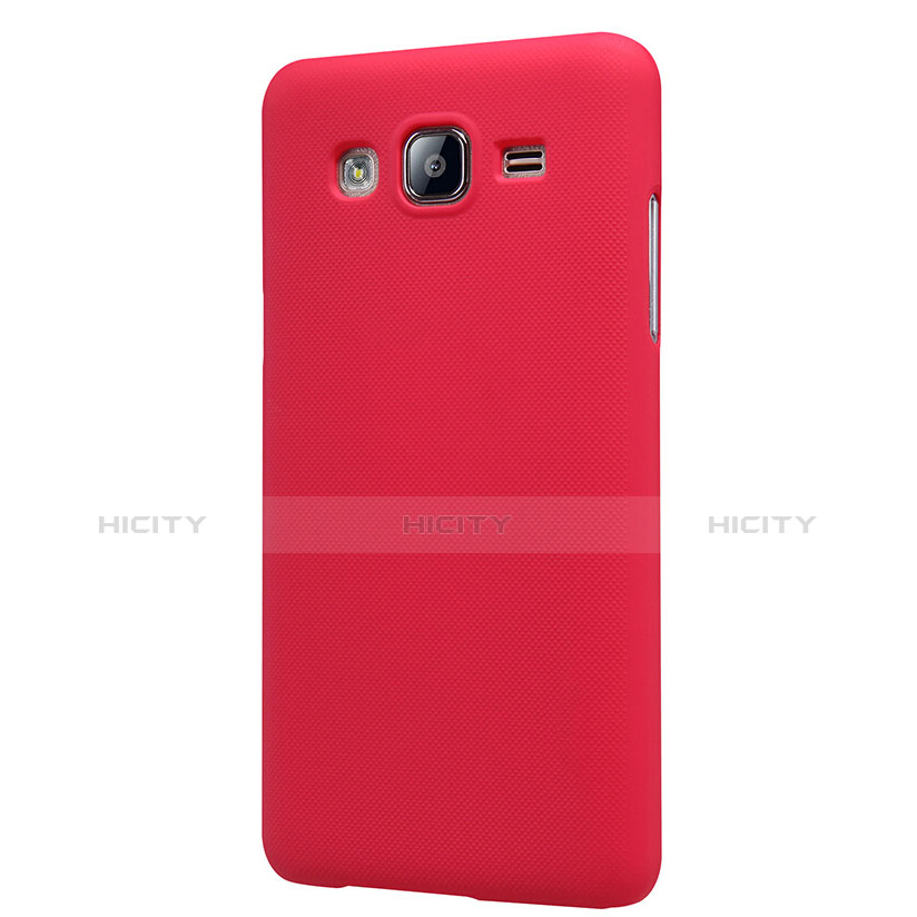 Funda Dura Plastico Rigida Mate M02 para Samsung Galaxy On5 G550FY Rojo