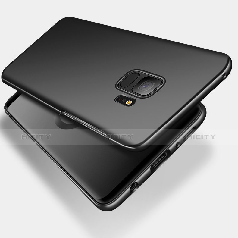 Funda Dura Plastico Rigida Mate M02 para Samsung Galaxy S9 Negro