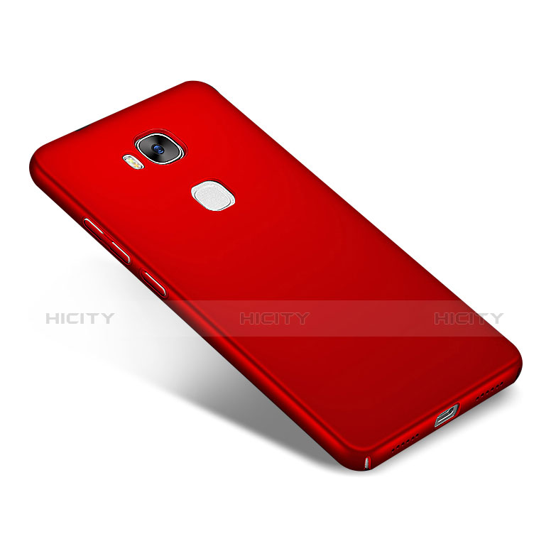 Funda Dura Plastico Rigida Mate M03 para Huawei GR5 Rojo