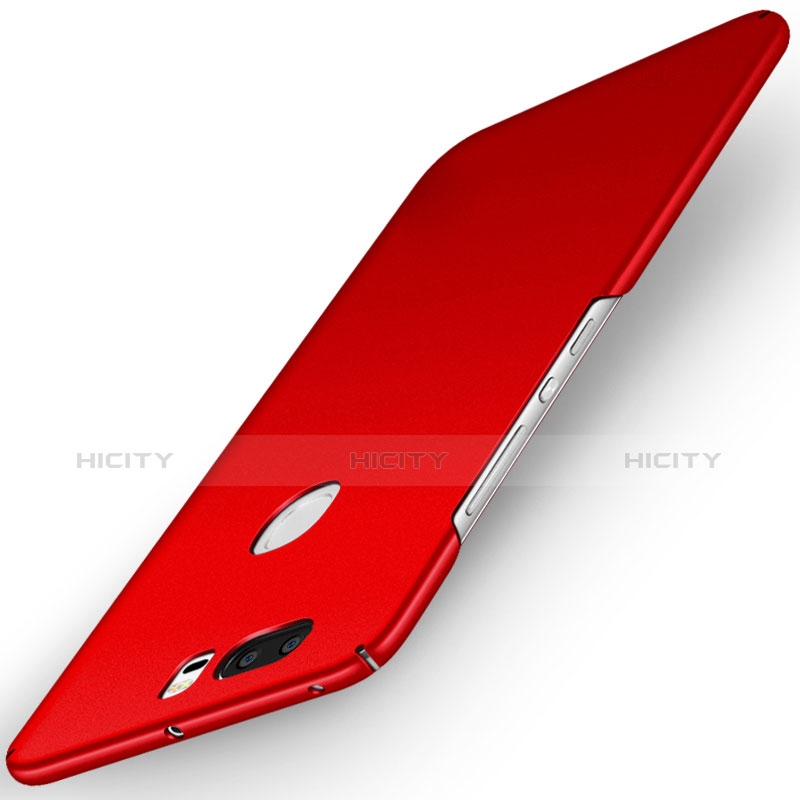 Funda Dura Plastico Rigida Mate M03 para Huawei Honor V8 Rojo