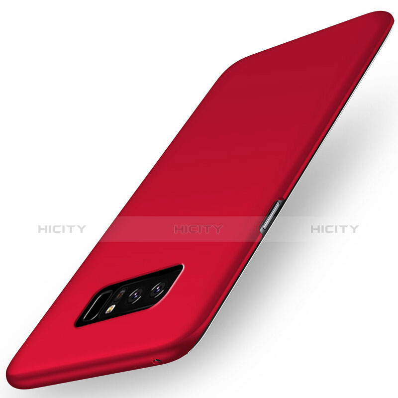 Funda Dura Plastico Rigida Mate M03 para Samsung Galaxy Note 8 Duos N950F Rojo