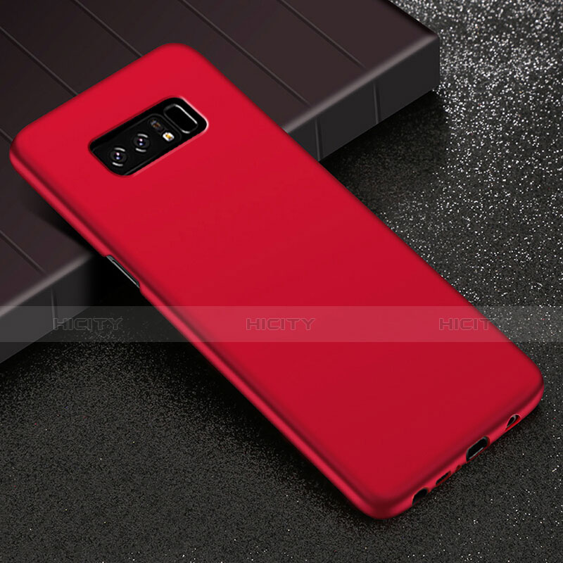 Funda Dura Plastico Rigida Mate M03 para Samsung Galaxy Note 8 Duos N950F Rojo