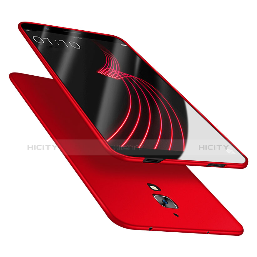 Funda Dura Plastico Rigida Mate M03 para Xiaomi Mi 4 Rojo