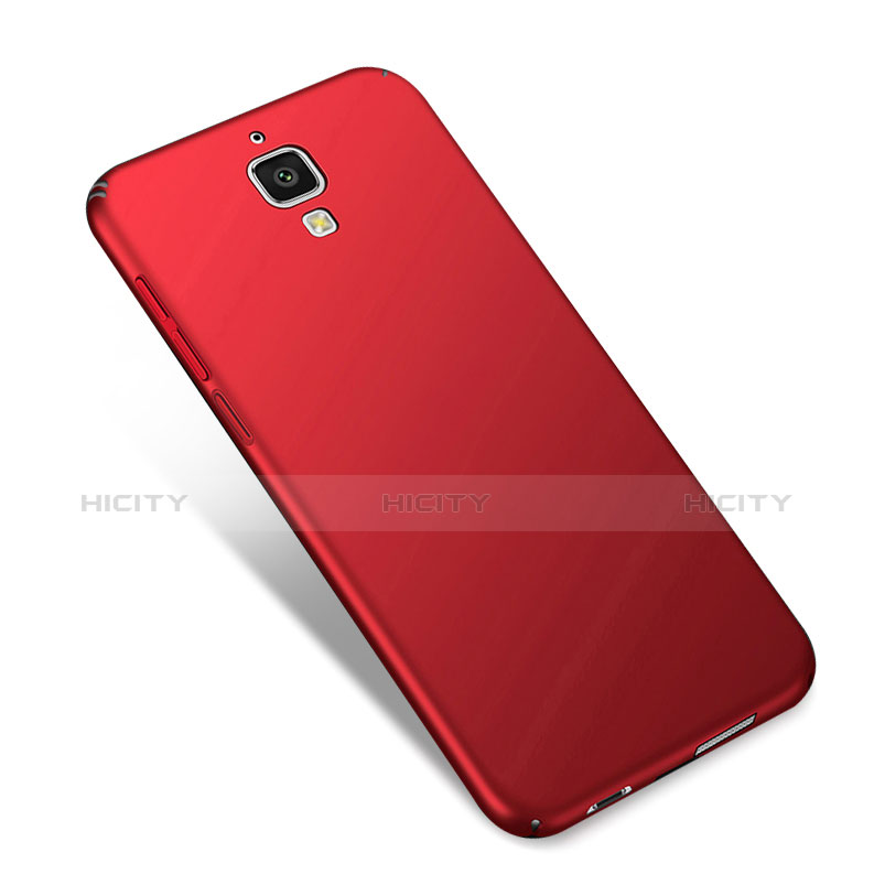 Funda Dura Plastico Rigida Mate M03 para Xiaomi Mi 4 Rojo