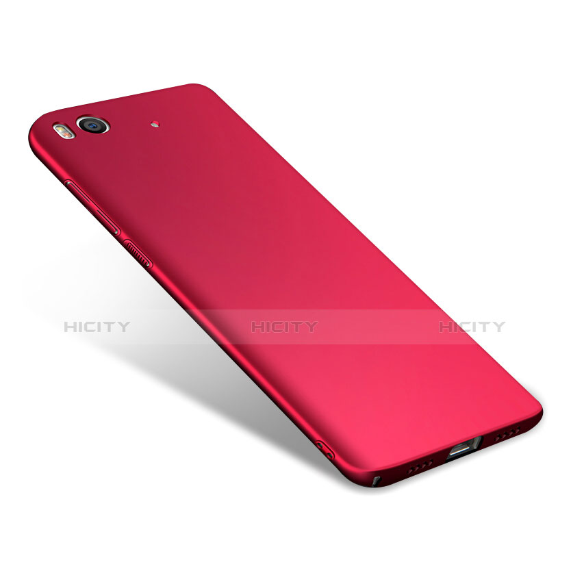 Funda Dura Plastico Rigida Mate M03 para Xiaomi Mi 5S 4G Rojo