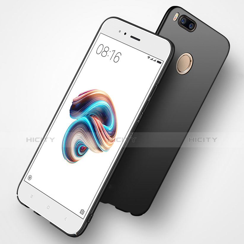 Funda Dura Plastico Rigida Mate M03 para Xiaomi Mi A1 Negro