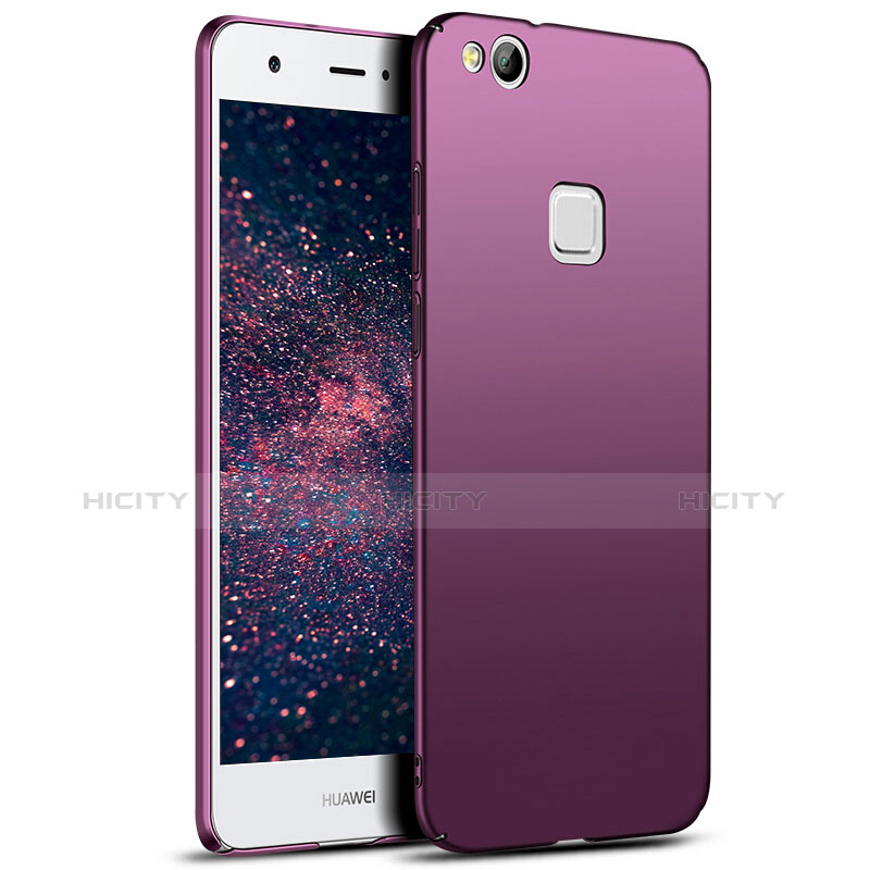 Funda Dura Plastico Rigida Mate M04 para Huawei Honor 8 Lite Morado