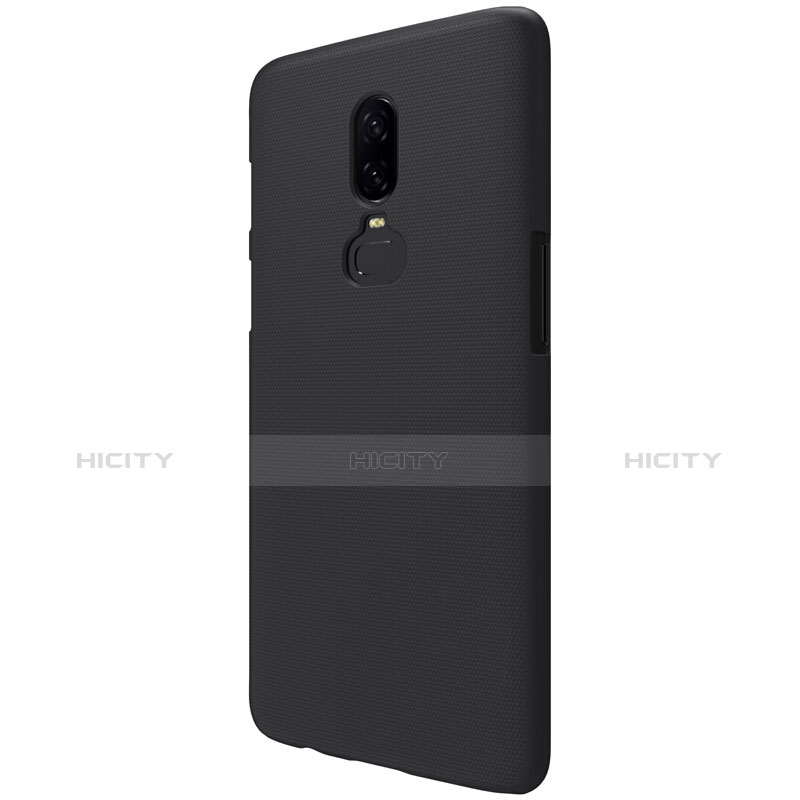 Funda Dura Plastico Rigida Mate M04 para OnePlus 6 Negro