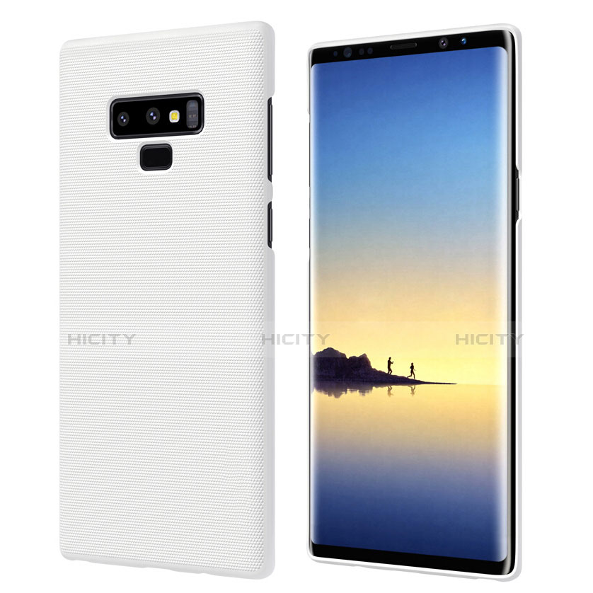 Funda Dura Plastico Rigida Mate M04 para Samsung Galaxy Note 9 Blanco