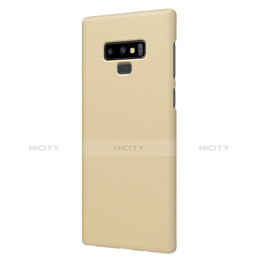 Funda Dura Plastico Rigida Mate M04 para Samsung Galaxy Note 9 Oro