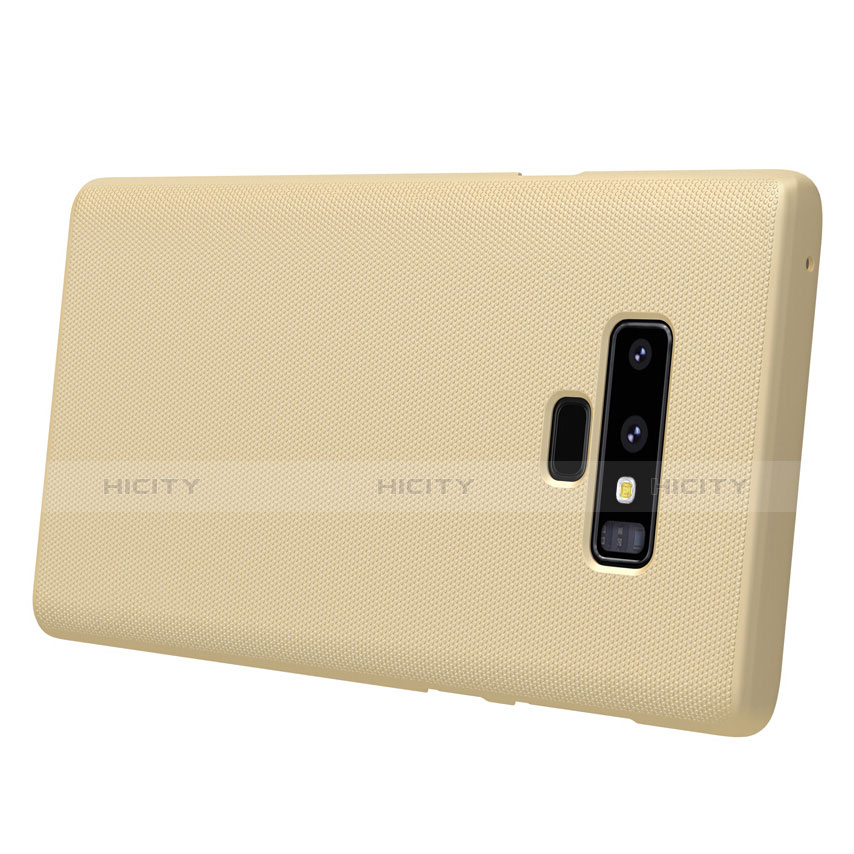 Funda Dura Plastico Rigida Mate M04 para Samsung Galaxy Note 9 Oro