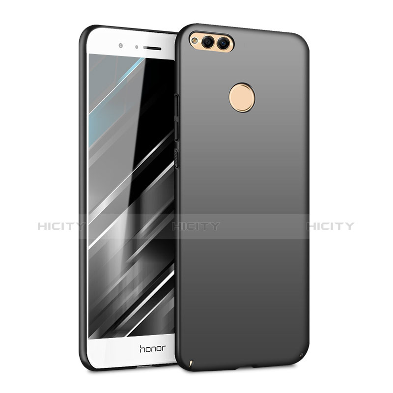 Funda Dura Plastico Rigida Mate M05 para Huawei Honor 7X Negro