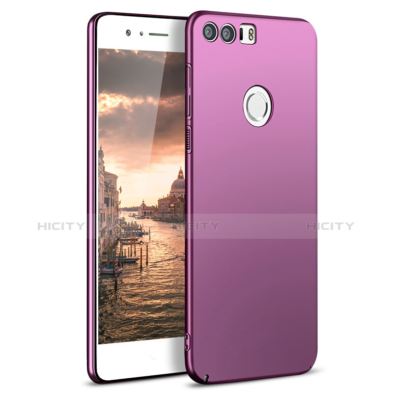 Funda Dura Plastico Rigida Mate M05 para Huawei Honor 8 Morado