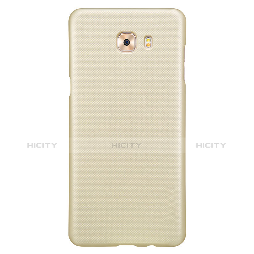 Funda Dura Plastico Rigida Mate M05 para Samsung Galaxy C9 Pro C9000 Oro