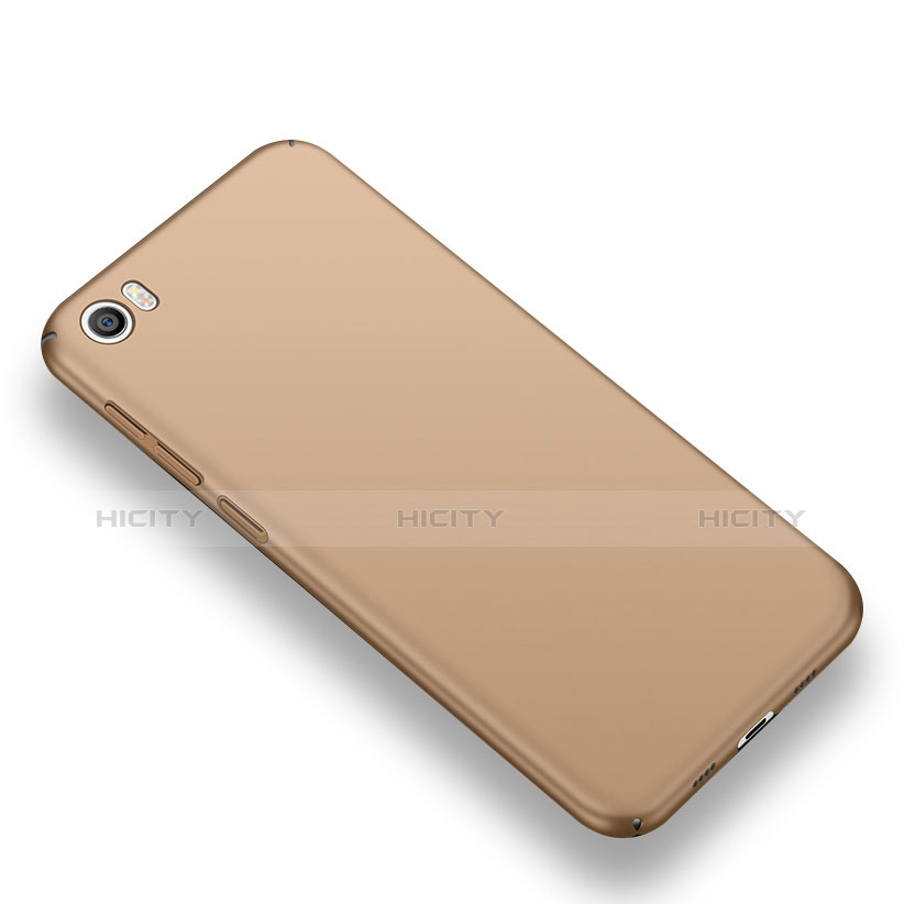 Funda Dura Plastico Rigida Mate M05 para Xiaomi Mi 5 Oro