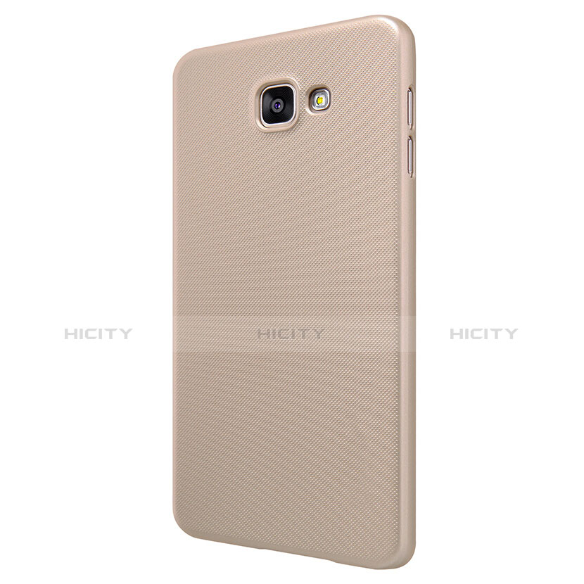 Funda Dura Plastico Rigida Mate M06 para Samsung Galaxy A9 (2016) A9000 Oro