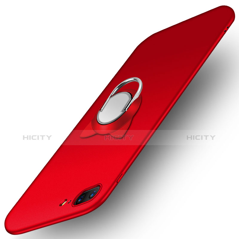 Funda Dura Plastico Rigida Mate M07 para Apple iPhone 7 Plus Rojo