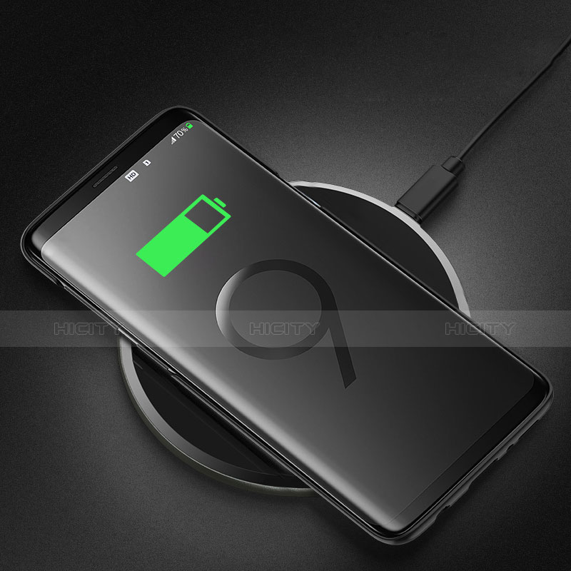 Funda Dura Plastico Rigida Mate M07 para Samsung Galaxy S9 Negro