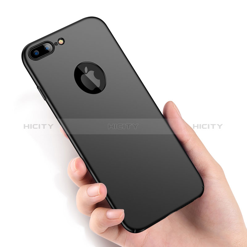 Funda Dura Plastico Rigida Mate M08 para Apple iPhone 8 Plus Negro