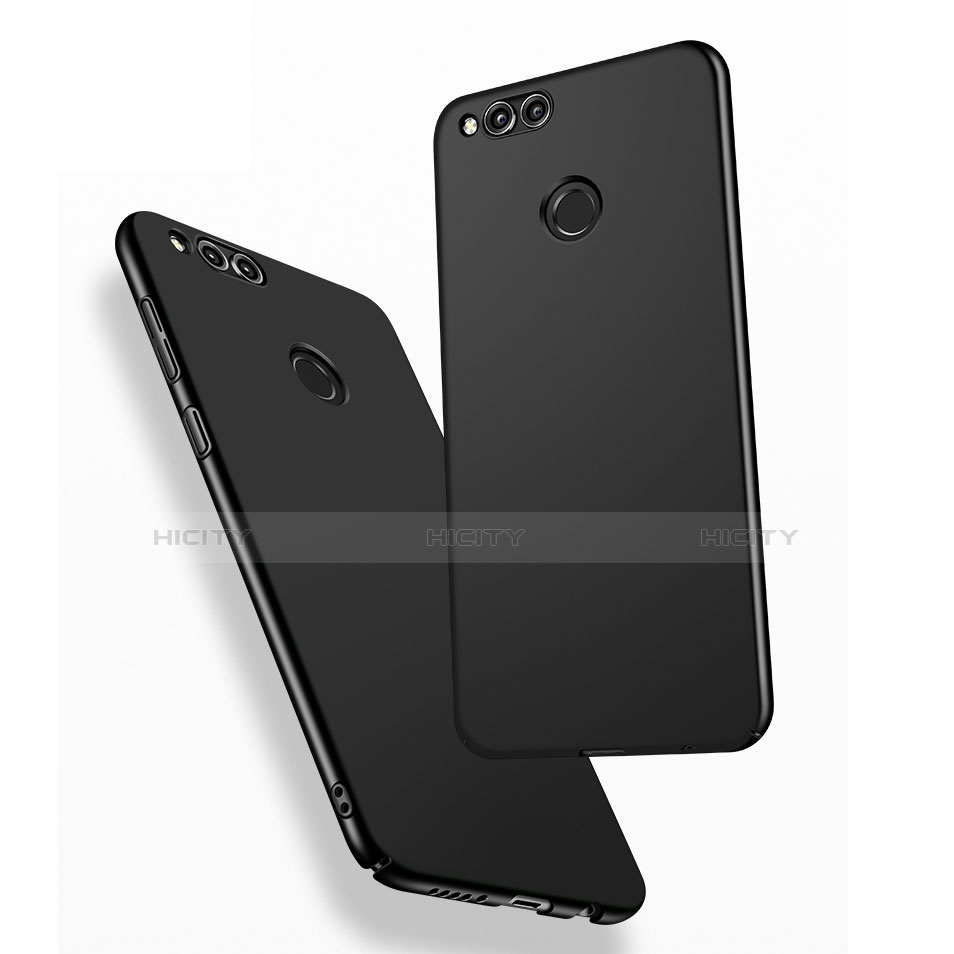 Funda Dura Plastico Rigida Mate M08 para Huawei Honor 7X Negro