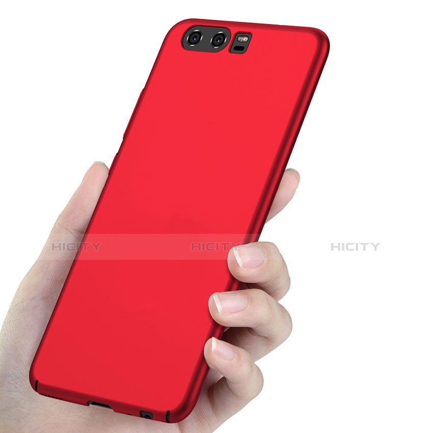 Funda Dura Plastico Rigida Mate M08 para Huawei P10 Rojo