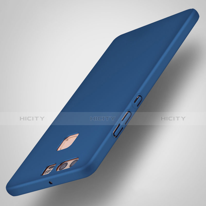 Funda Dura Plastico Rigida Mate M08 para Huawei P9 Plus Azul