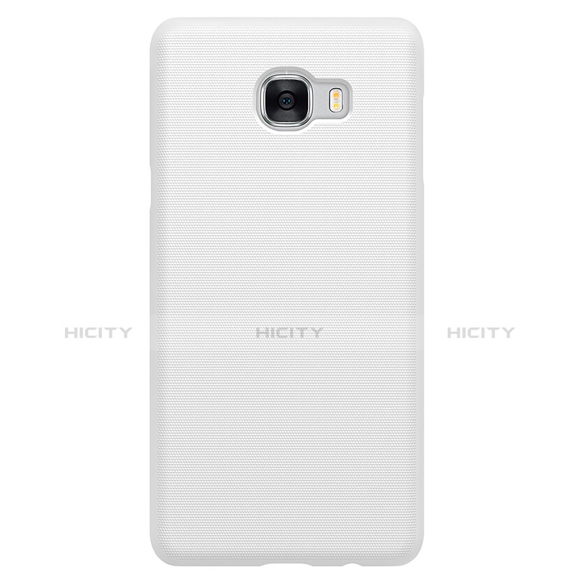 Funda Dura Plastico Rigida Mate M08 para Samsung Galaxy C5 SM-C5000 Blanco