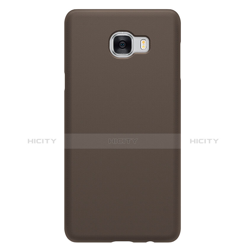 Funda Dura Plastico Rigida Mate M08 para Samsung Galaxy C5 SM-C5000 Marron