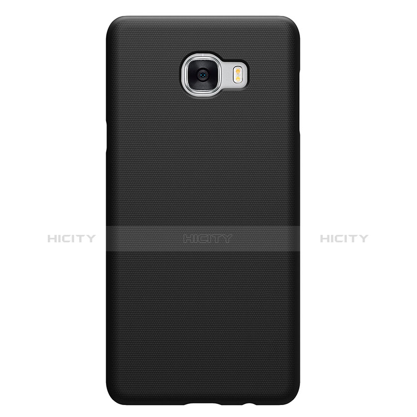 Funda Dura Plastico Rigida Mate M08 para Samsung Galaxy C7 SM-C7000 Negro