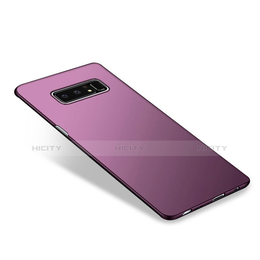 Funda Dura Plastico Rigida Mate M09 para Samsung Galaxy Note 8 Duos N950F Morado