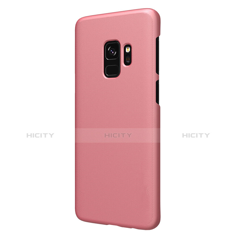 Funda Dura Plastico Rigida Mate M09 para Samsung Galaxy S9 Oro Rosa