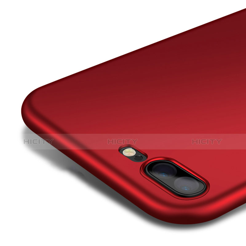 Funda Dura Plastico Rigida Mate M12 para Apple iPhone 7 Plus Rojo