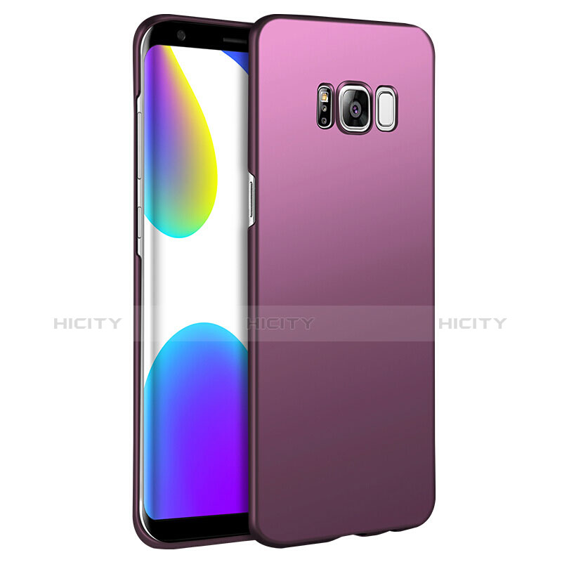 Funda Dura Plastico Rigida Mate M12 para Samsung Galaxy S8 Morado