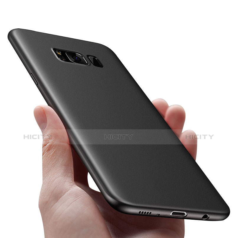 Funda Dura Plastico Rigida Mate M15 para Samsung Galaxy S8 Negro