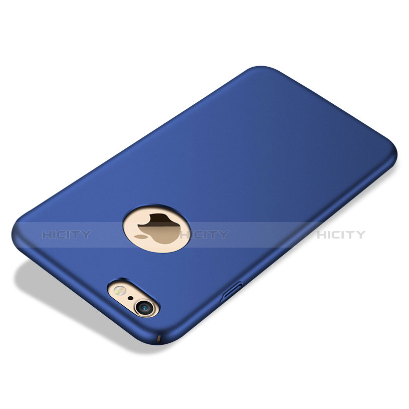 Funda Dura Plastico Rigida Mate P01 para Apple iPhone 6S Azul