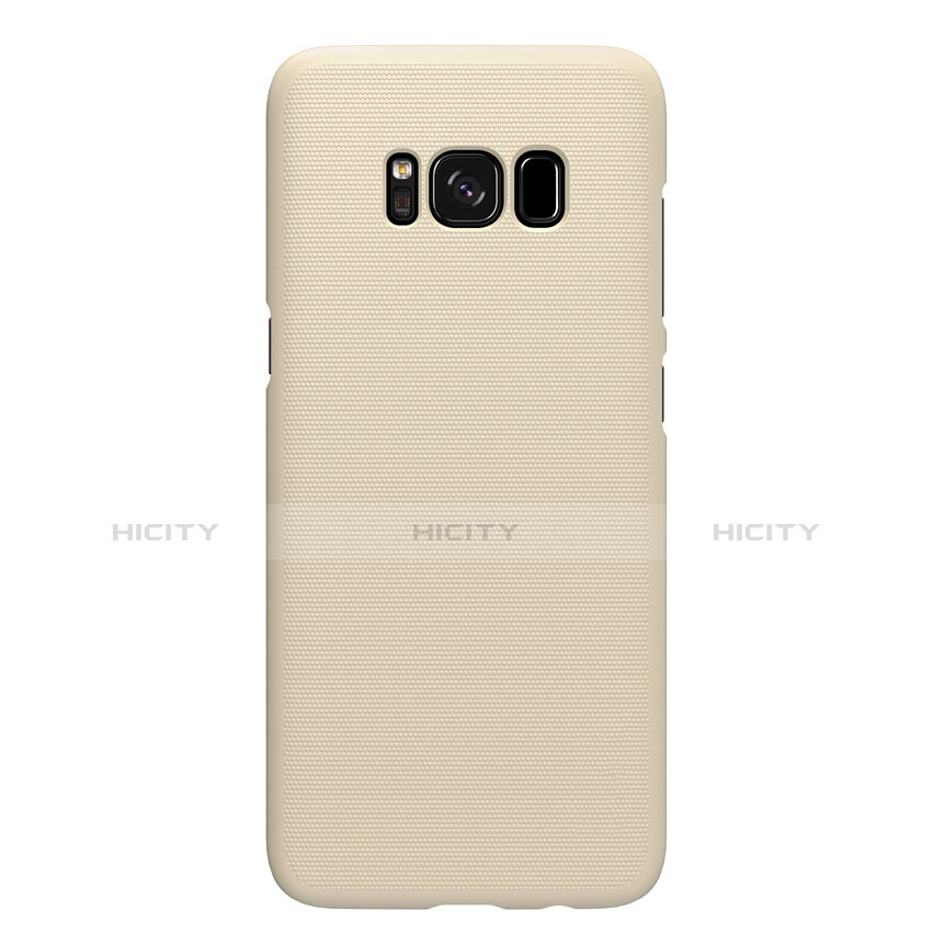 Funda Dura Plastico Rigida Mate P01 para Samsung Galaxy S8 Plus Oro