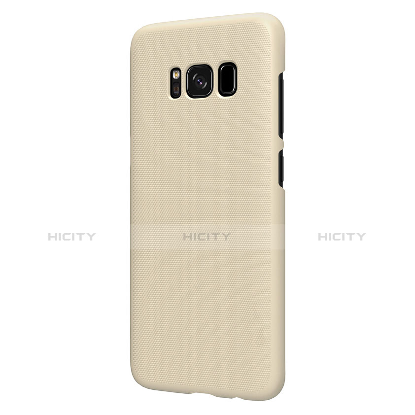 Funda Dura Plastico Rigida Mate P01 para Samsung Galaxy S8 Plus Oro