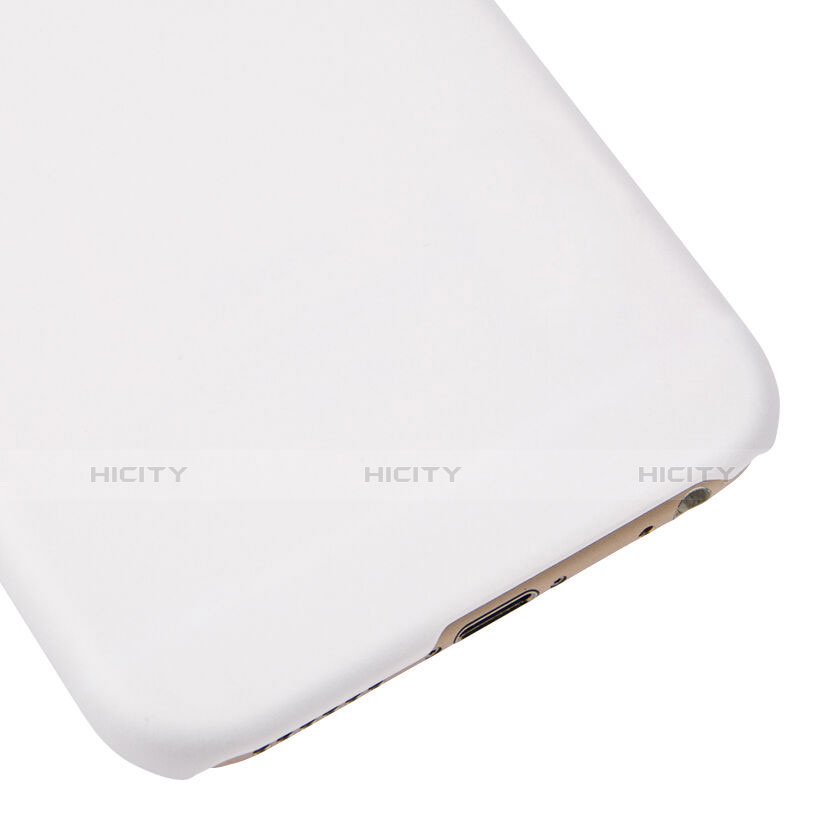 Funda Dura Plastico Rigida Mate para Apple iPhone 6 Blanco