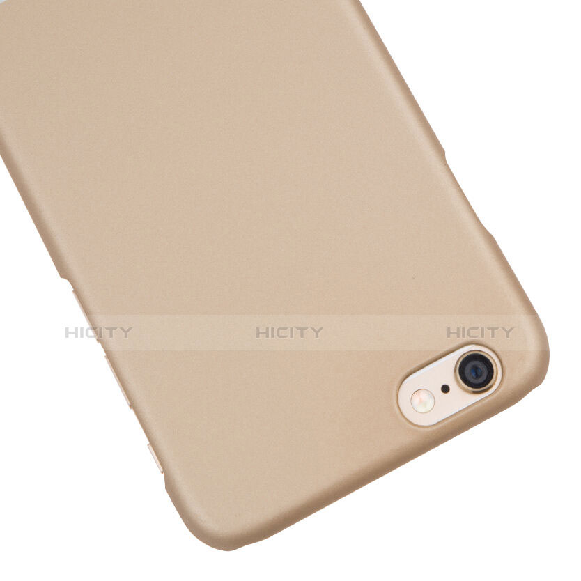 Funda Dura Plastico Rigida Mate para Apple iPhone 6 Plus Oro