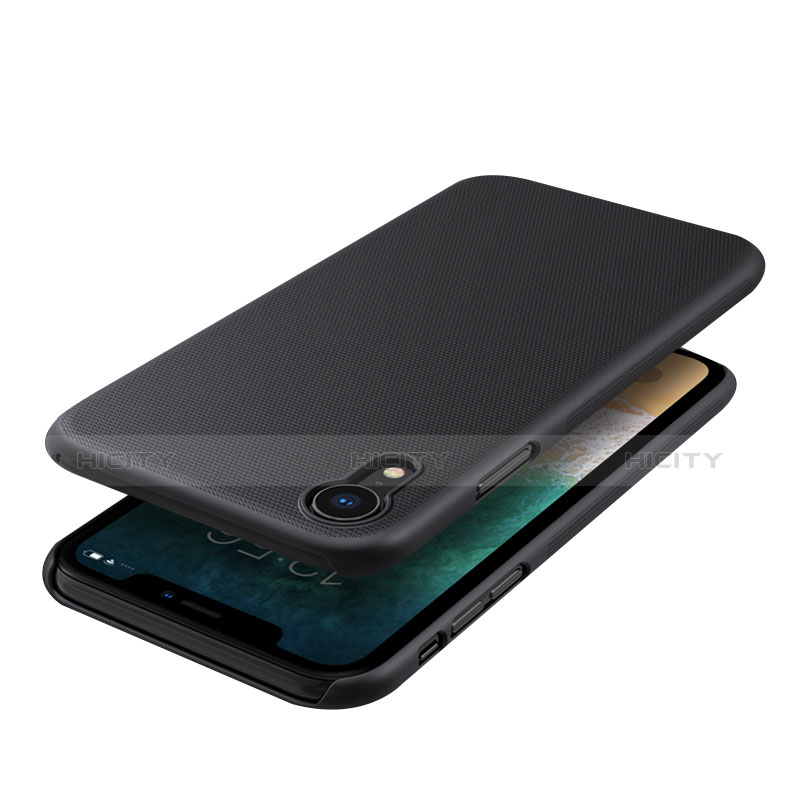 Funda Dura Plastico Rigida Mate para Apple iPhone XR Negro