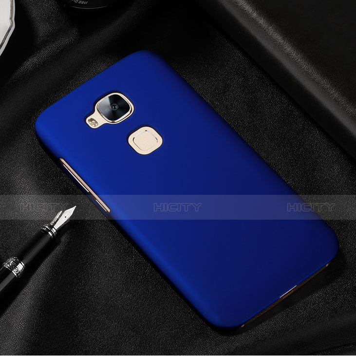 Funda Dura Plastico Rigida Mate para Huawei G7 Plus Azul