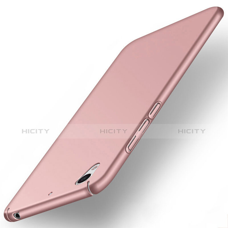 Funda Dura Plastico Rigida Mate para Huawei Honor 5A Oro Rosa