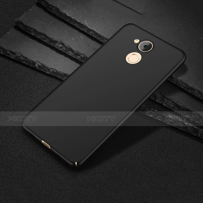 Funda Dura Plastico Rigida Mate para Huawei Honor 6C Pro Negro