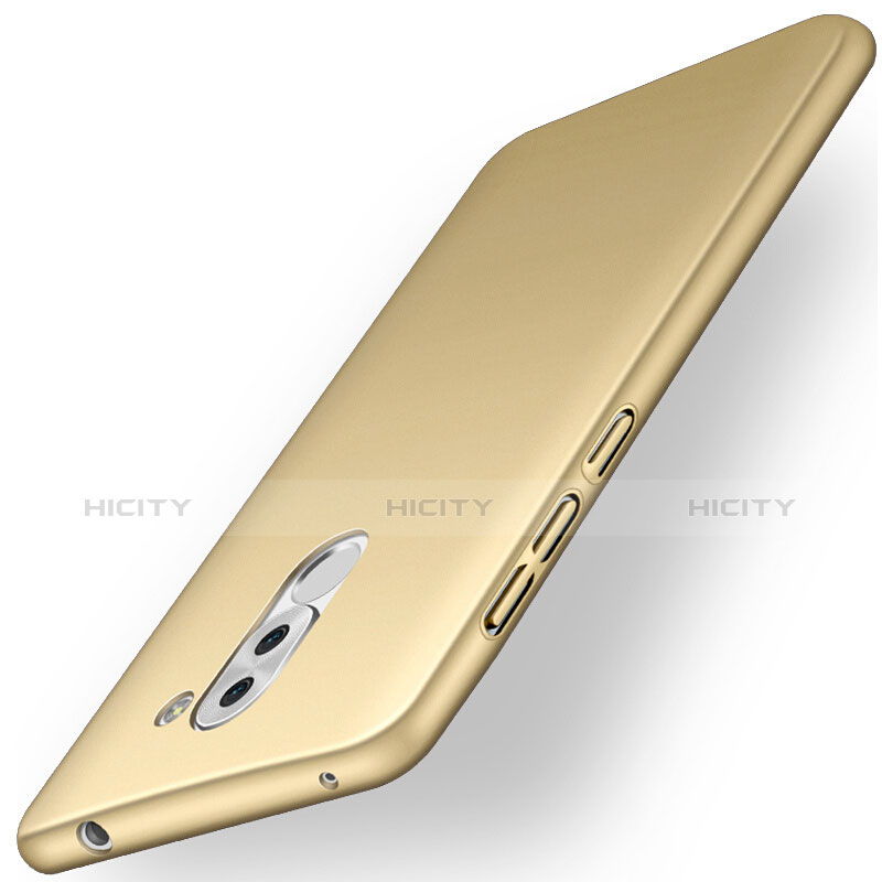 Funda Dura Plastico Rigida Mate para Huawei Honor 6X Oro