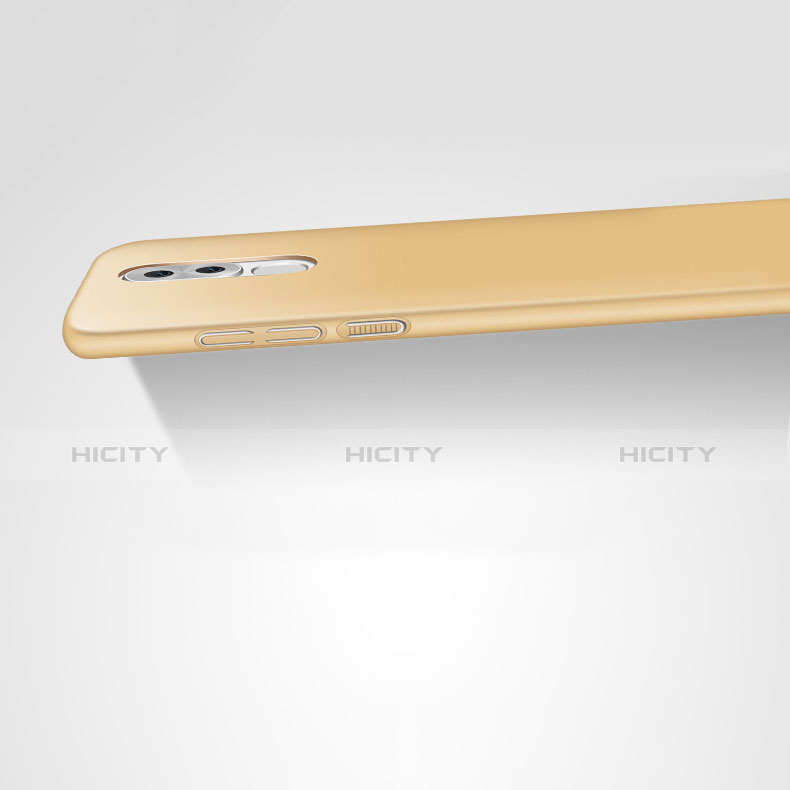 Funda Dura Plastico Rigida Mate para Huawei Honor 6X Oro