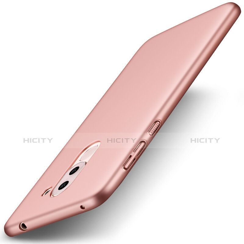 Funda Dura Plastico Rigida Mate para Huawei Honor 6X Pro Oro Rosa