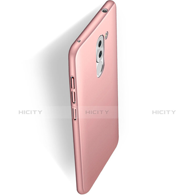 Funda Dura Plastico Rigida Mate para Huawei Honor 6X Pro Oro Rosa