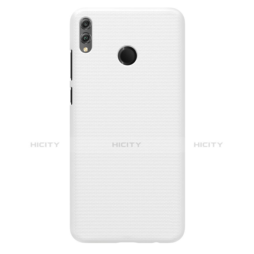 Funda Dura Plastico Rigida Mate para Huawei Honor 8X Blanco