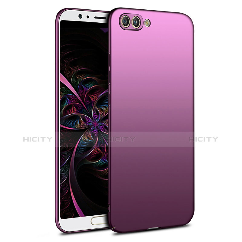 Funda Dura Plastico Rigida Mate para Huawei Honor V10 Morado