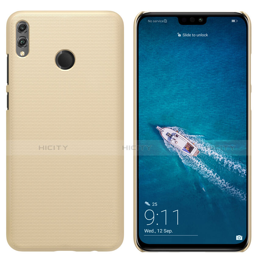 Funda Dura Plastico Rigida Mate para Huawei Honor View 10 Lite Oro